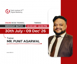 10:00 AM to 12 PM | Weekdays Batch | Mr. Punit